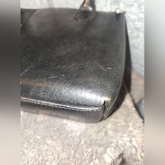 Hobo International Women's Shoulder Bag Black Leather Purse vintage Y2K - Picture 7 of 12